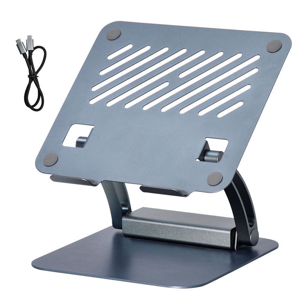 7-in-1 Laptop Stand Docking Station Ergonomic Laptop Riser 360 Rotatable - PD Charging HDMI USB-C and USB-A V985-LAPTOPSTAND
