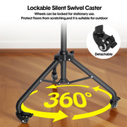 Mobile Laptop Tripod Stand 11-16 Inch on Wheels 82-170cm Height Adjustable Projector Stand Portable Stand V985-LAPTOPTRIPOD