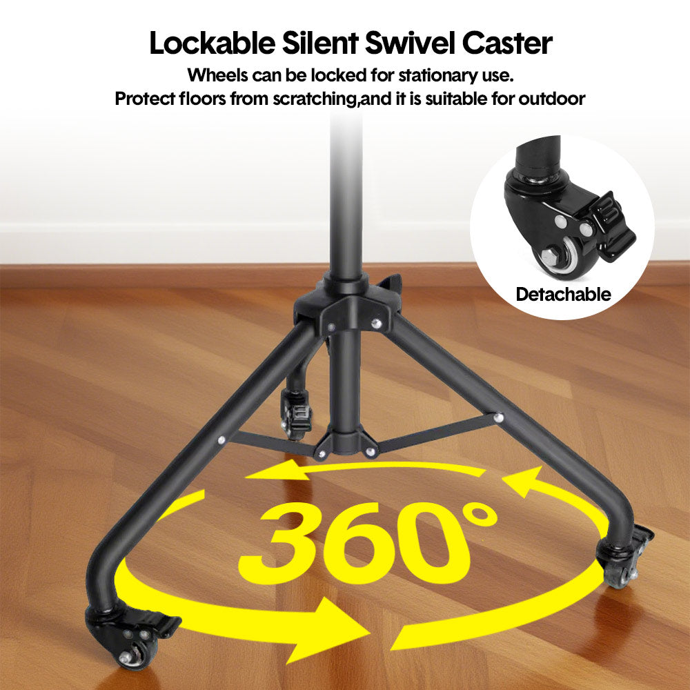 Mobile Laptop Tripod Stand 11-16 Inch on Wheels 82-170cm Height Adjustable Projector Stand Portable Stand V985-LAPTOPTRIPOD