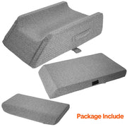 Leg Wedge Ergonomic Booster 3-Height Adjustable Memory Foam Leg Support Pillow with Washable Cover for Ankle V985-LEGWEDGE