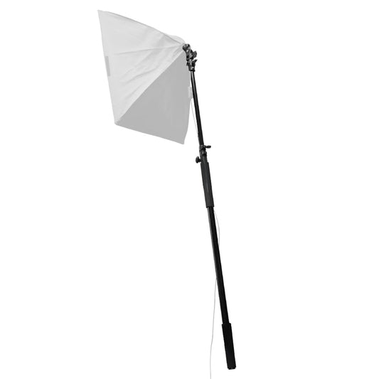 Handheld Boom Pole Stand Light Portable Telescopic Stand Max 3m with Lock and Shoulder Strap For Studio V985-LIGHTINGSTAND