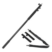 Handheld Boom Pole Stand Light Portable Telescopic Stand Max 3m with Lock and Shoulder Strap For Studio V985-LIGHTINGSTAND