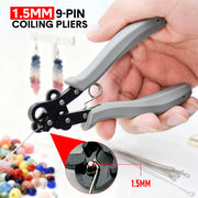 One Step Looper Plier 1.5mm Looper to Create and Trim Consistent Loops for Making Various Jewellery Wire Loops Use With 0.3–1.5mm Craft Wire DIY Tool