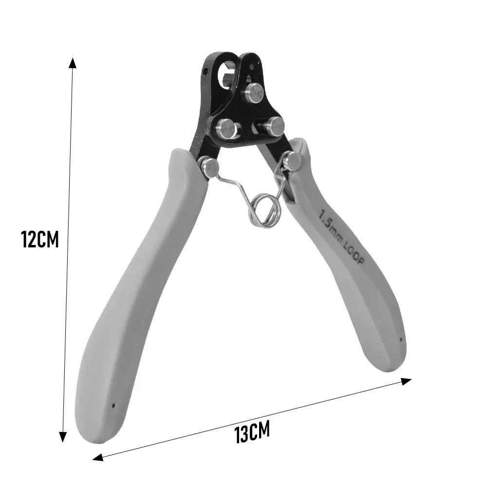 One Step Looper Plier 1.5mm Looper to Create and Trim Consistent Loops for Making Various Jewellery Wire Loops Use With 0.3–1.5mm Craft Wire DIY Tool