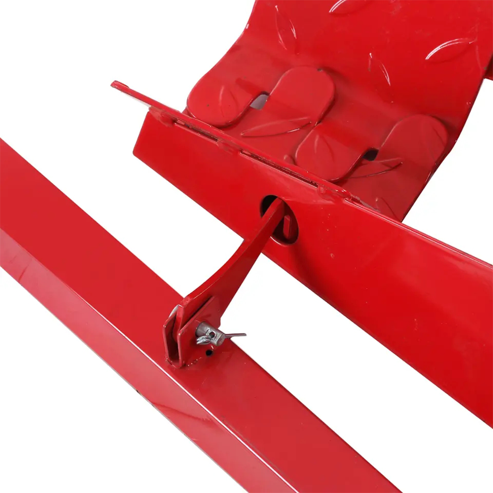 Heavy-Duty Motorcycle Motorbike Front Wheel Chock Lift Stand Vehicle Wheel Chock Clampsfor Trailer Transport V985-MOTORCYCLEWHEELSTAND