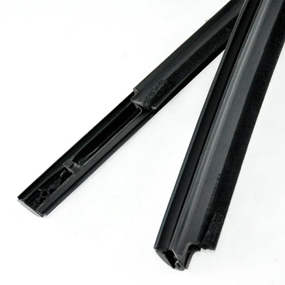 Outer Door Weather Window Rubber Seals Fit for Ford Ranger 2019-2023 Series Moulding Trim Strips Car Modification Accessories Black 4Pcs
