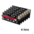PCIe 1X-16X Riser Extender Kit for Aussie Crypto Miners Gold-Plated Zero Signal Loss 6-Pack Mining Rig with V985-PCIERISERCARD6