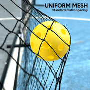 Portable Pickleball Net 6.7m Regulation Size Steady Metal Frame and Standard PE Nets With Carrying Bag Indoor Outdoor Training Versatile Game Net Set