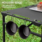Pneumatic Folding Table Quick Open Sturdy Outdoor Tactical Camping Table Portable Multifunctional Picnic V985-PNEUMATICTABLE