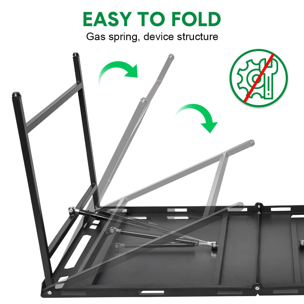 Pneumatic Folding Table Quick Open Sturdy Outdoor Tactical Camping Table Portable Multifunctional Picnic V985-PNEUMATICTABLE