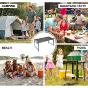 Pneumatic Folding Table Quick Open Sturdy Outdoor Tactical Camping Table Portable Multifunctional Picnic V985-PNEUMATICTABLE
