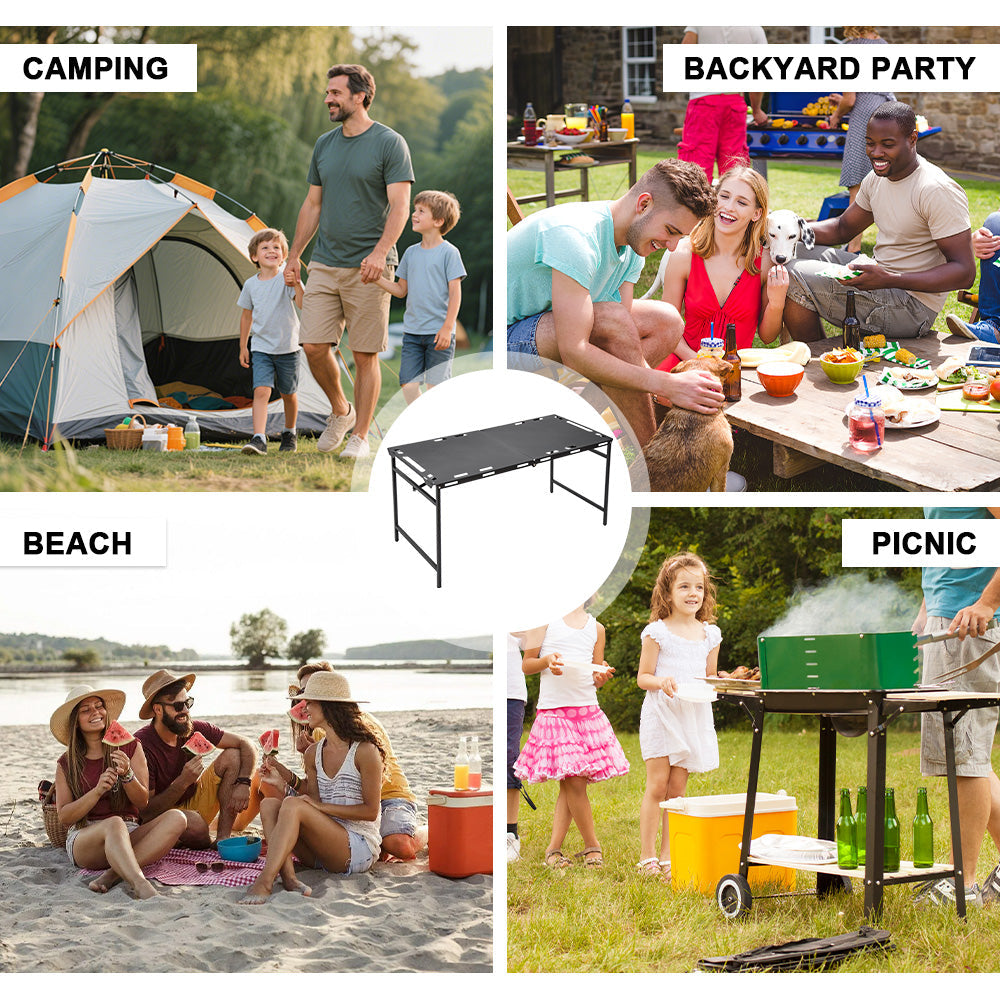 Pneumatic Folding Table Quick Open Sturdy Outdoor Tactical Camping Table Portable Multifunctional Picnic V985-PNEUMATICTABLE