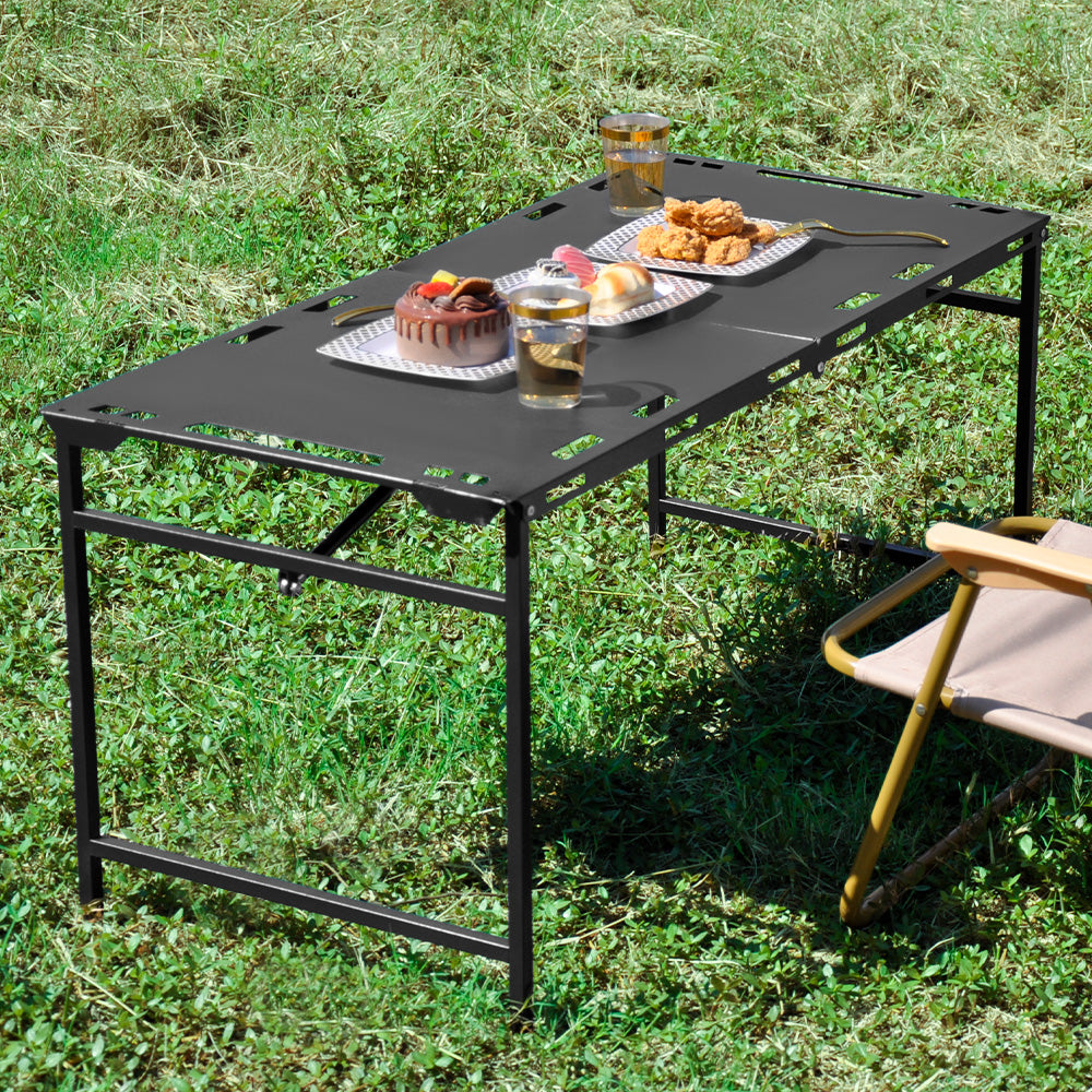 Pneumatic Folding Table Quick Open Sturdy Outdoor Tactical Camping Table Portable Multifunctional Picnic V985-PNEUMATICTABLE