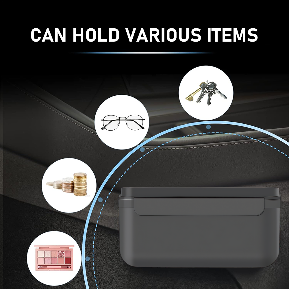TPE Car Boot Organiser Australia | No-Sew Stitching Odourless Design | Reusable Velcro for Door/Center V985-PORTABLESTORAGEBOX