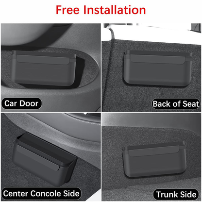 TPE Car Boot Organiser Australia | No-Sew Stitching Odourless Design | Reusable Velcro for Door/Center V985-PORTABLESTORAGEBOX