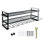 Power Tool Organizer Wall Mount 7 Drill Holder 3 Layer Heavy Duty Metal for Drill Plier Hammer Rack Suitable V985-POWERTOOLORGANIZER