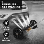 Alston Pressure Water Spray Car Undercarriage Cleaner Washer Max 4000PSI Chassis Washer Surface Cleaner 1/4 V985-PRESSURECARWASHER