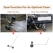 Alston Pressure Water Spray Car Undercarriage Cleaner Washer Max 4000PSI Chassis Washer Surface Cleaner 1/4 V985-PRESSURECARWASHER