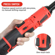 Cordless Electric Ratchet Wrench Set 12V Power Electric Ratchet Wrench 3/8inch 400 RPM Variable Speed with V985-RATCHETWRENCHES