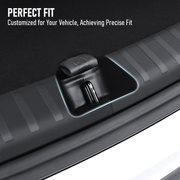 TPE Bumper Guard Custom Fit Tesla Model Y 2022-2023 Trunk Protector | Ultra-Flexible Cold-Resistant | OEM V985-REARBUMPERGUARDFORMY