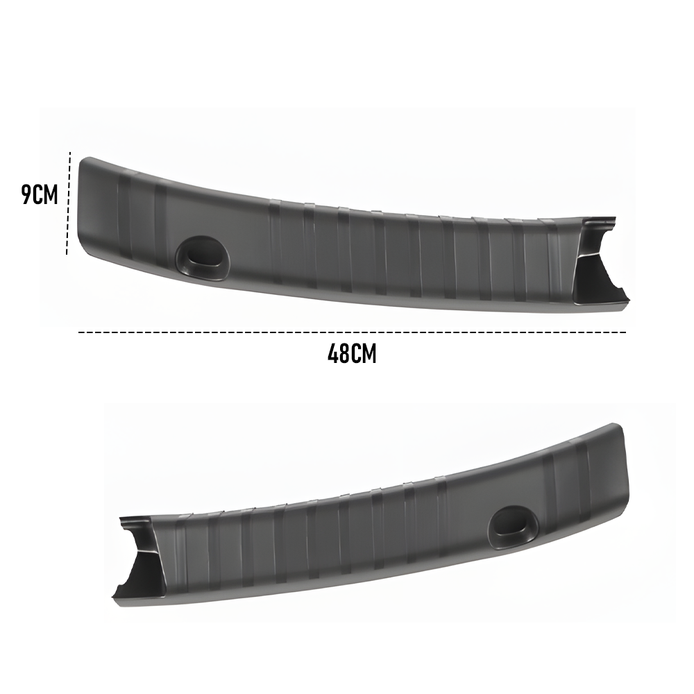 TPE Bumper Guard Custom Fit Tesla Model Y 2022-2023 Trunk Protector | Ultra-Flexible Cold-Resistant | OEM V985-REARBUMPERGUARDFORMY