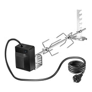 Automatic BBQ Rotisserie Kit Electric Stanless Steel Roast Spit Set Adjustable with Motor AU Plug for V985-ROASTSPITSET