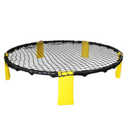 Portable Outdoor Spikeball Roundnet Game Set Team Beach Ball Game Bouncer Toy with Carrying Bag Net and 3 V985-ROUNDNETGAMESSET