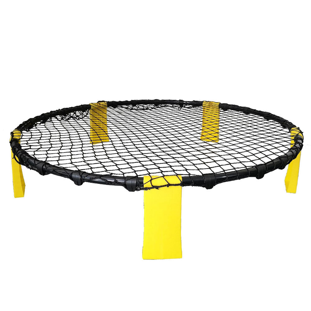 Portable Outdoor Spikeball Roundnet Game Set Team Beach Ball Game Bouncer Toy with Carrying Bag Net and 3 V985-ROUNDNETGAMESSET