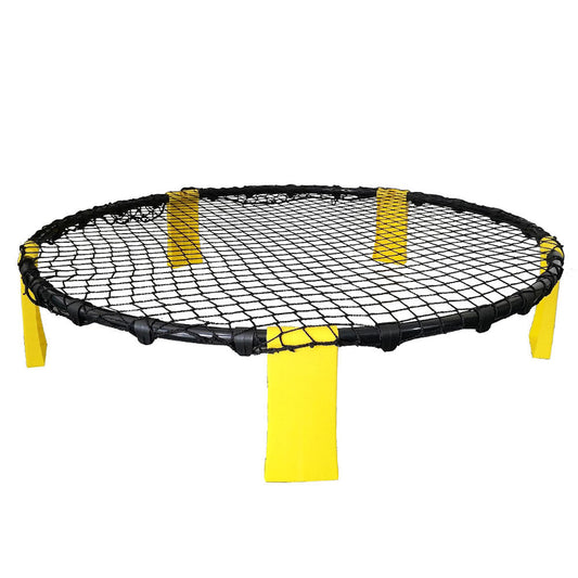 Portable Outdoor Spikeball Roundnet Game Set Team Beach Ball Game Bouncer Toy with Carrying Bag Net and 3 V985-ROUNDNETGAMESSET