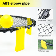 Portable Outdoor Spikeball Roundnet Game Set Team Beach Ball Game Bouncer Toy with Carrying Bag Net and 3 V985-ROUNDNETGAMESSET