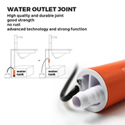 SEAFLO Submersible Inline Pump 12V 280GPH Transfer Pump Water Resistant High Pressure Washing Water Diesel V985-SEAFLOPUMP280GPH