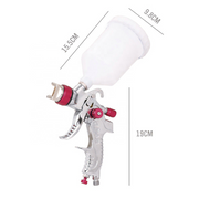 Air Spray Gun HVLP Kit Paint Gun Gravity Feed Air Spray Gun Airbrush Painting Tool 3 Nozzle 1.4mm 1.7mm 2mm V985-SPRAYGUNKIT