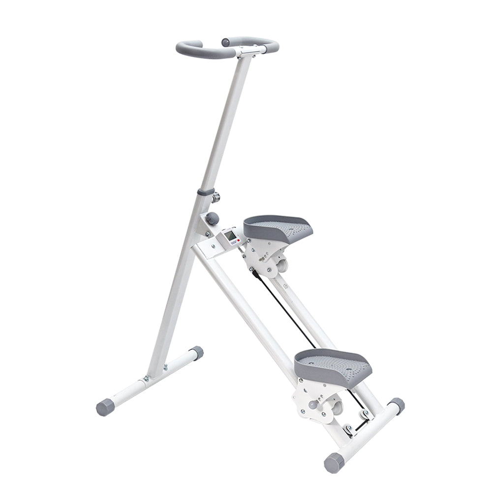 Foldable Stair Stepper for Home Gym Exercise Height Adjustable Vertical Climber Machine 150kg Loading V985-STAIRCLIMBER