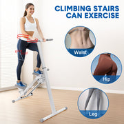 Foldable Stair Stepper for Home Gym Exercise Height Adjustable Vertical Climber Machine 150kg Loading V985-STAIRCLIMBER