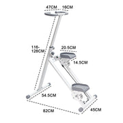 Foldable Stair Stepper for Home Gym Exercise Height Adjustable Vertical Climber Machine 150kg Loading V985-STAIRCLIMBER
