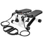Mini Stepper Home Office Stair Stepper Machine with Resistance Bands and LCD Monitor for Full Body Workout V985-STEPPERS2