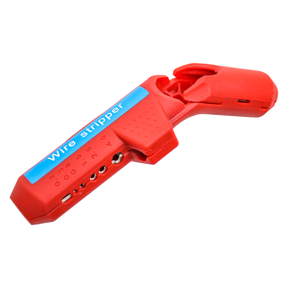 Wire Stripper Ergonomic Curved Handle Cable Stripping Splitting Cut Tool Wide Stripping Ranges Hand Tool with V985-STRIPPING2