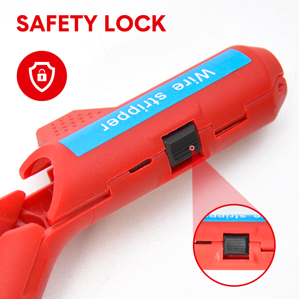 Wire Stripper Ergonomic Curved Handle Cable Stripping Splitting Cut Tool Wide Stripping Ranges Hand Tool with V985-STRIPPING2