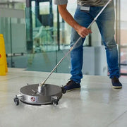 Alston 16.5 Inch High-Pressure Surface Cleaner Concrete Cleaner Driveway Cleaner 4000PSI-Stainless Steel with Quick Connector For Concrete Driveway