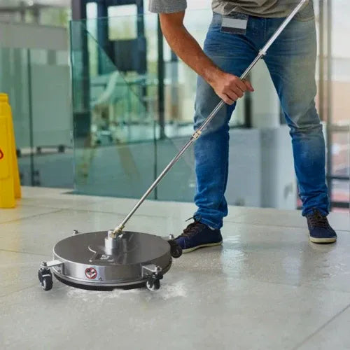 Alston 16.5 Inch High-Pressure Surface Cleaner Concrete Cleaner Driveway Cleaner 4000PSI-Stainless Steel with Quick Connector For Concrete Driveway