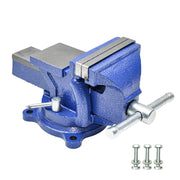 Heavy Duty 4" Bench Vice Table Top Clamp Vise with Anvil Swivel Base For Woodworking Fit for Home and V985-TABLECLAMPVICE