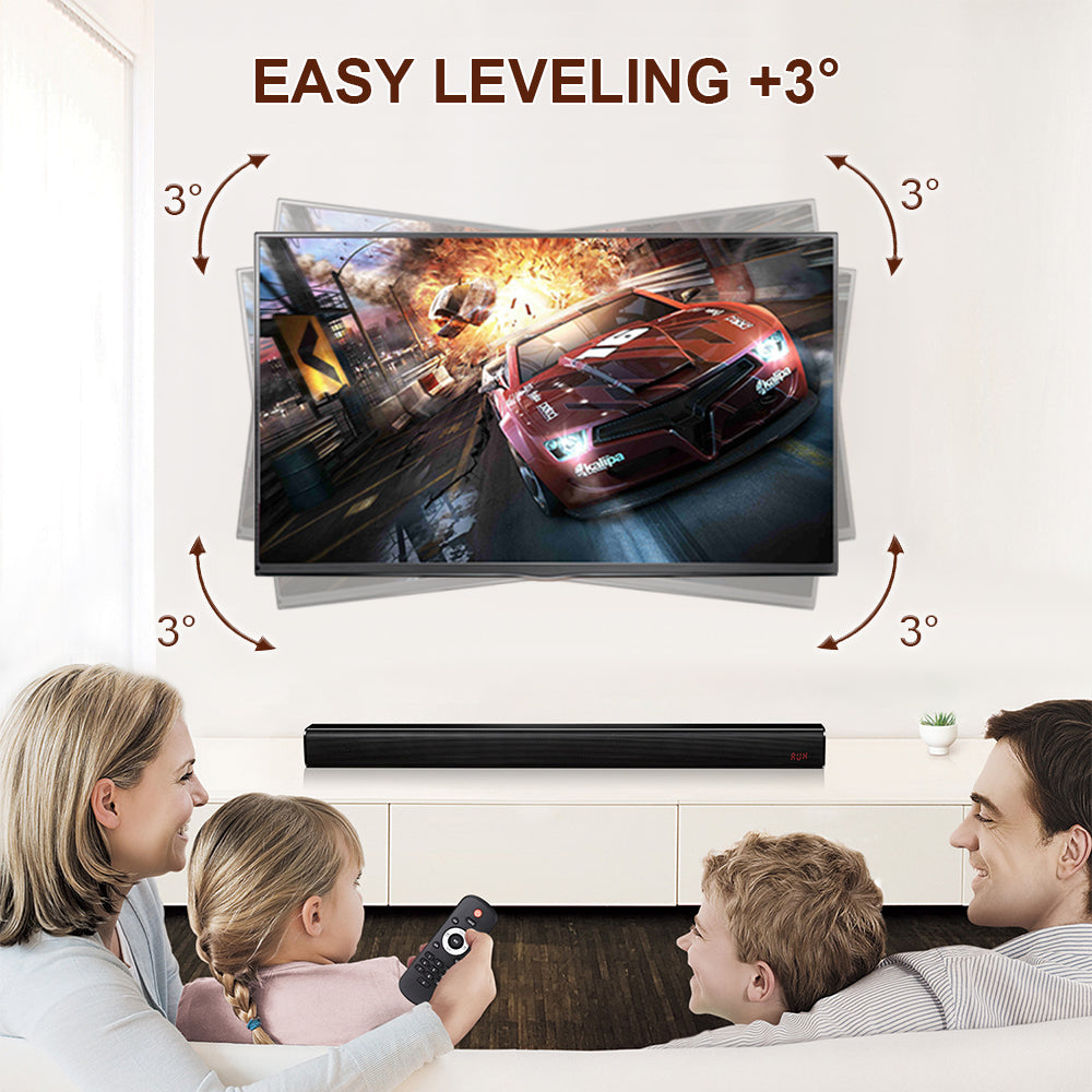 Telescopic Swivel and Tilt TV Monitor Wall Mount Bracket Load up to 85kg Full Motion Long Arm Bracket Max V985-TELESCOPICBRACKET