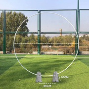 2M White Wedding Hoop Arch Metal Flower Ring Display Frame Balloon Circle Rack Backdrop for Wedding Birthday V985-WEDDINGHOOPNEW