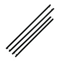 Outer Door Weather Window Rubber Seals Fit for Holden Commodore VE VF SEDAN V6 V8 Moulding Trim Strips Car V985-WINDOWMOULDSTRIPS