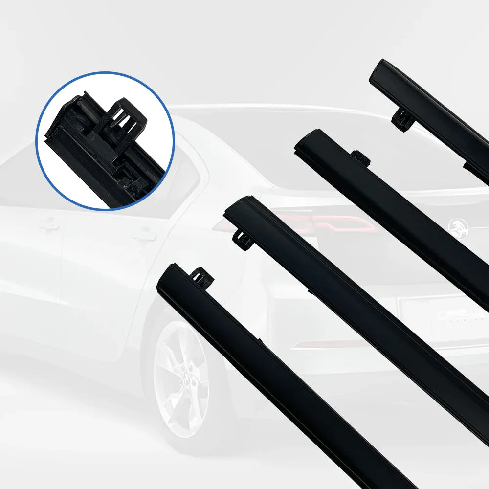 Outer Door Weather Window Rubber Seals Fit for Holden Commodore VE VF SEDAN V6 V8 Moulding Trim Strips Car V985-WINDOWMOULDSTRIPS
