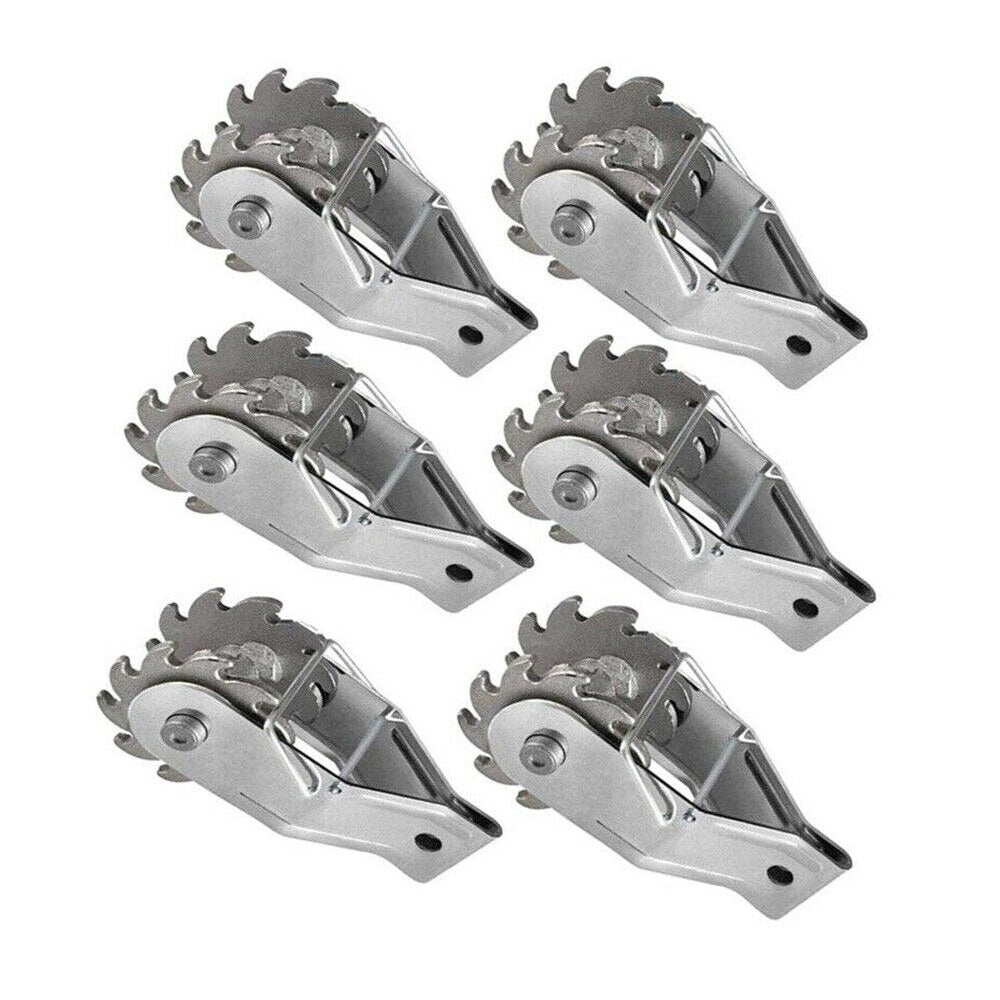 50 Pack Inline Cliplock Wire Strainer Aluminum Alloy Heavy Duty Wire Ratchet Tensioner for Electric Fence V985-WIRESTRAINERRATCHETS50PCS