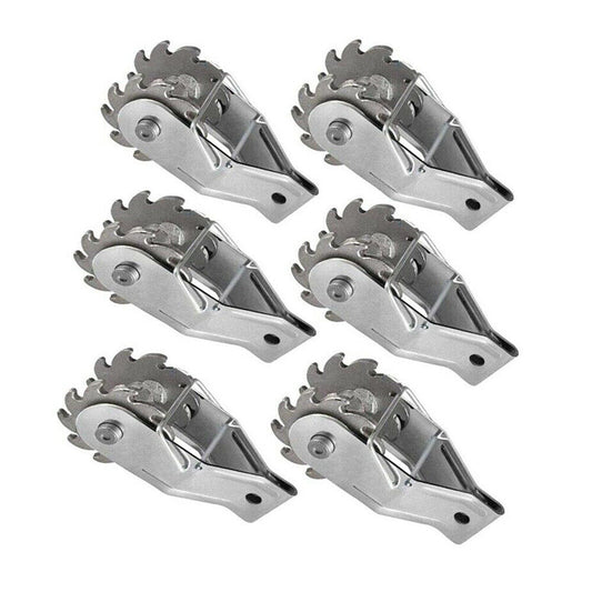 50 Pack Inline Cliplock Wire Strainer Aluminum Alloy Heavy Duty Wire Ratchet Tensioner for Electric Fence V985-WIRESTRAINERRATCHETS50PCS