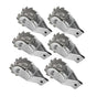 50 Pack Inline Cliplock Wire Strainer Aluminum Alloy Heavy Duty Wire Ratchet Tensioner for Electric Fence V985-WIRESTRAINERRATCHETS50PCS