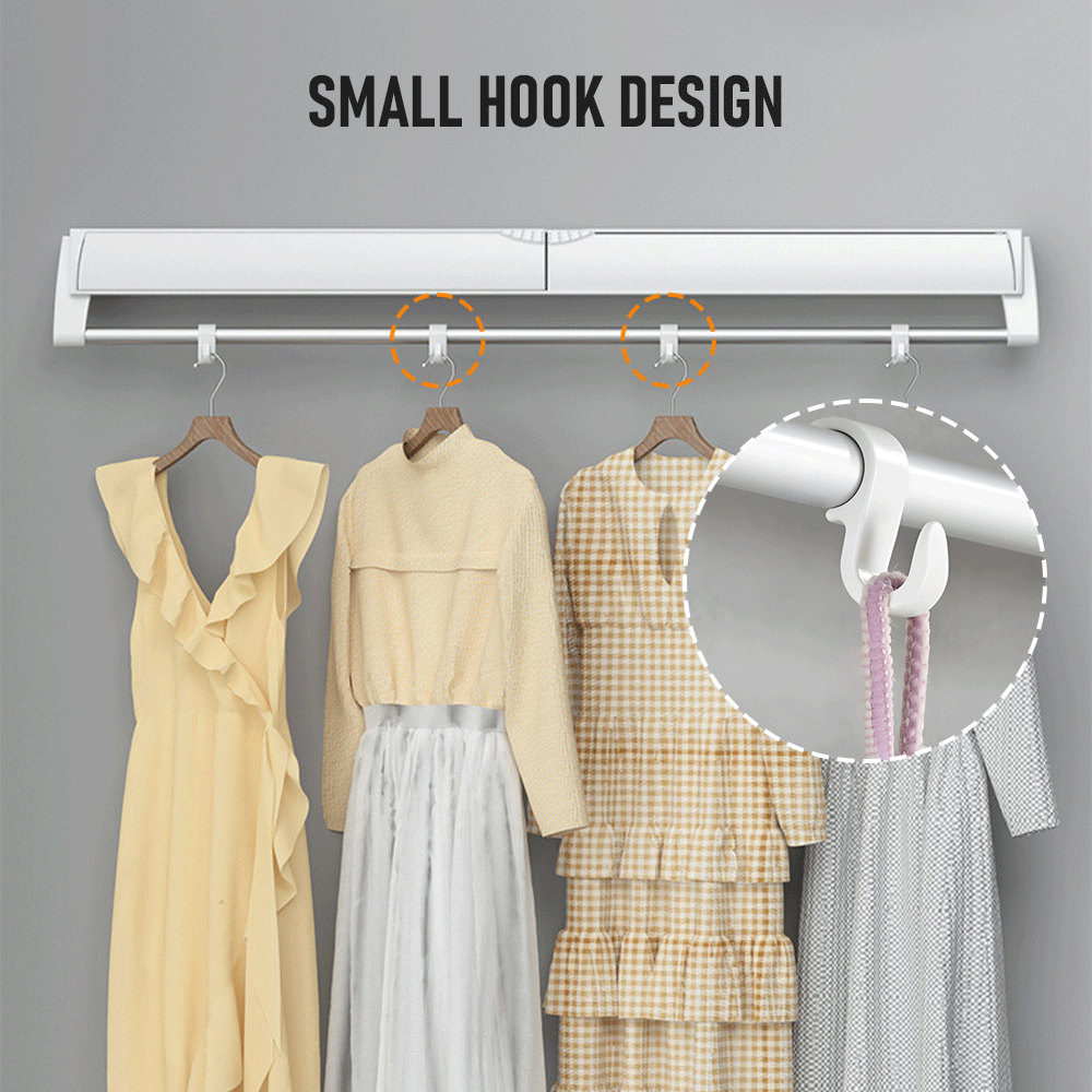 Alston Wall Mounted Drying Rack Black Clothes Airer Space Saver Folding Dryer Bearing Capacity 12KG Foldable V985-WMDRYINGRACKB