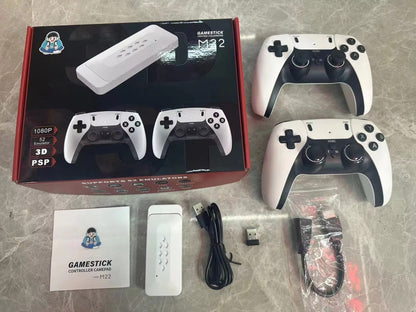 M22 Game Stick 4K 64GB 30000+ Games 52 Simulators EMUIELEC System 2.4G Wireless Retro Classic Video Gaming V986-M22
